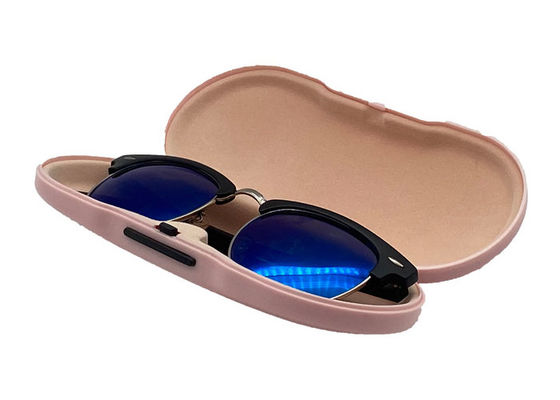Eco Friendly Plastic Glasses Case , Girl Literary Retro Sunglasses Case