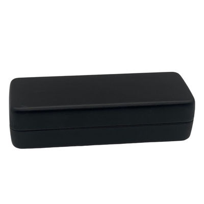 Rectangular Black Oem Labels Hard Leather Glasses Case Personalised